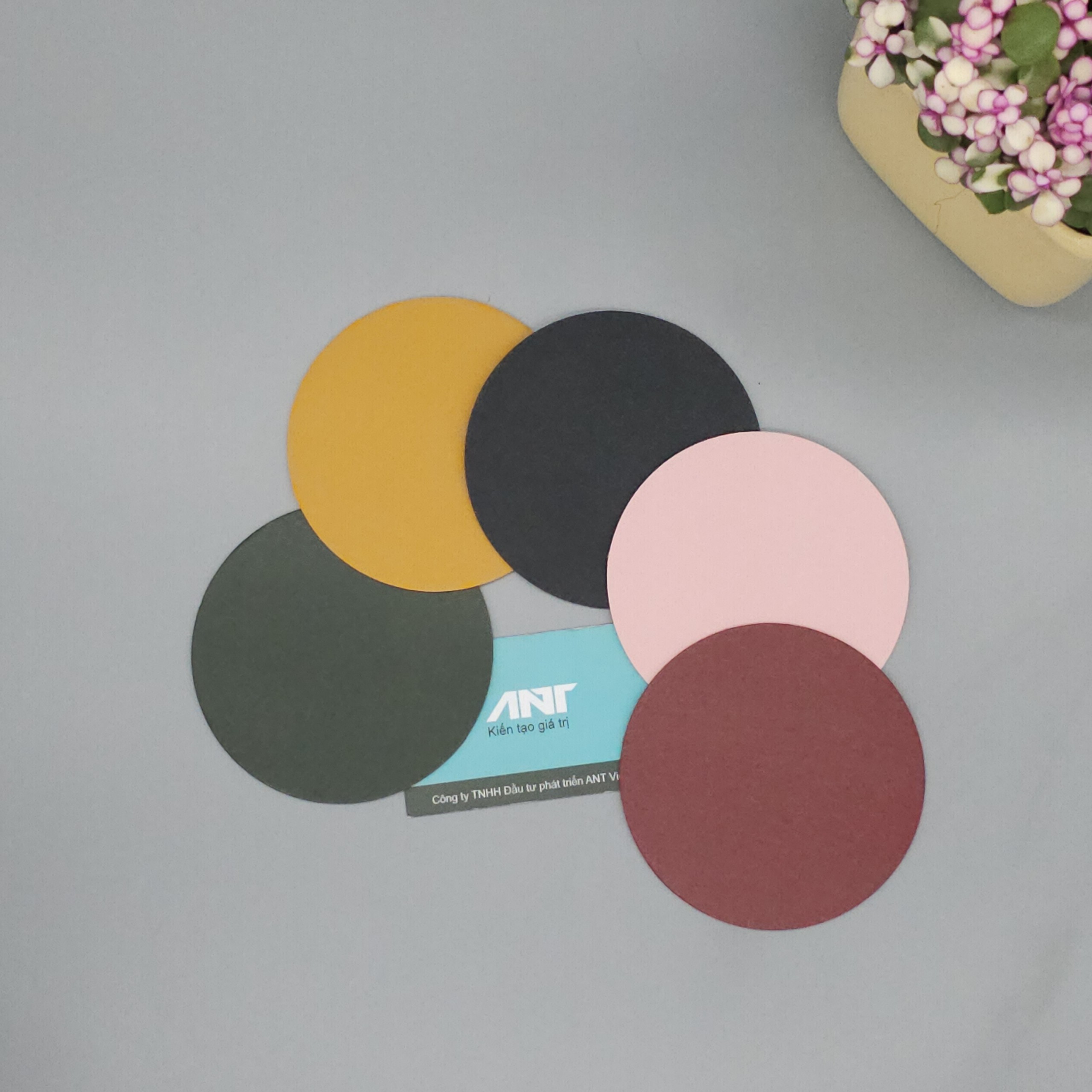 Đế lót ly da PU in logo MS_01 2 Đế lót ly da PU in logo MS_01 - Ảnh 2